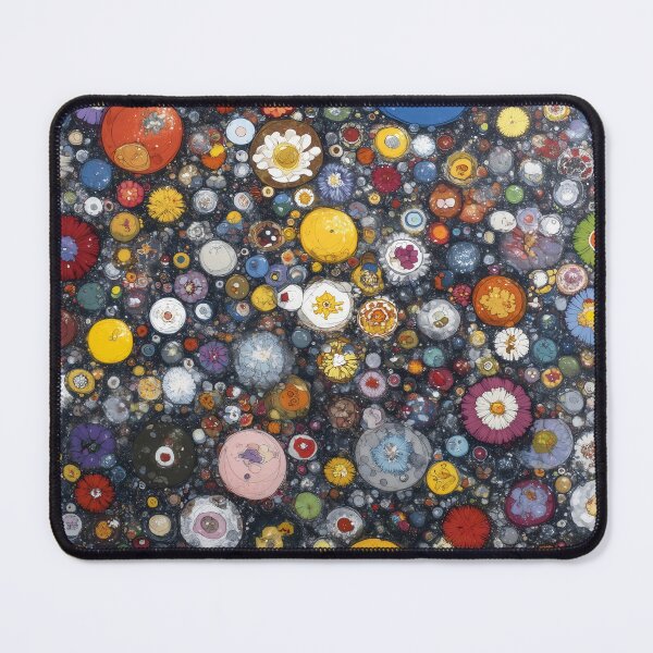 Item preview, Vibrant Microscopic Flower Cells Abstract Illustration designed and sold by LuminousFoundry.