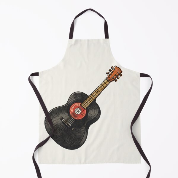 Item preview, Acoustic Guitar Vinyl Record Anatomy designed and sold by ZETORA Studio.