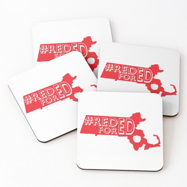 Item preview, Massachusetts #REDforED designed and sold by ejones2712.