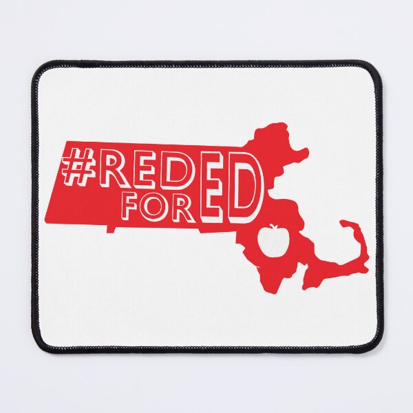 Item preview, Massachusetts #REDforED designed and sold by ejones2712.