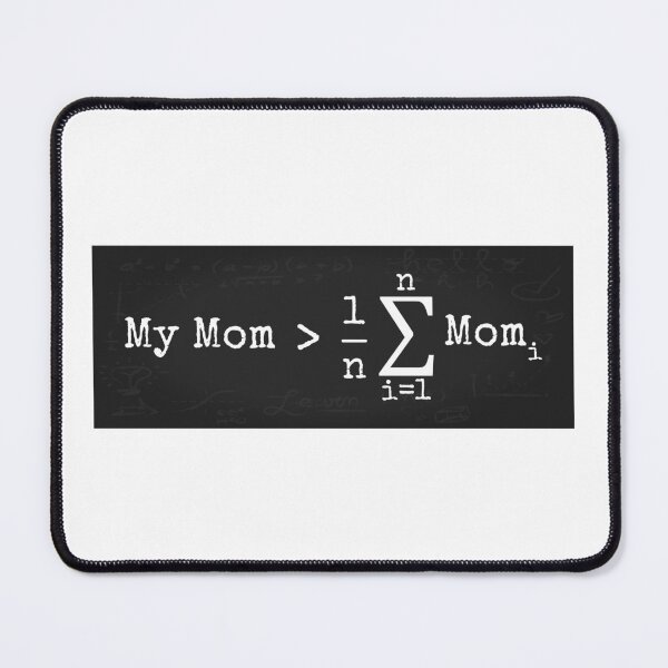 Item preview, Mom is Better Than Average Science Themed Funny Gift designed and sold by ScienceCorner.