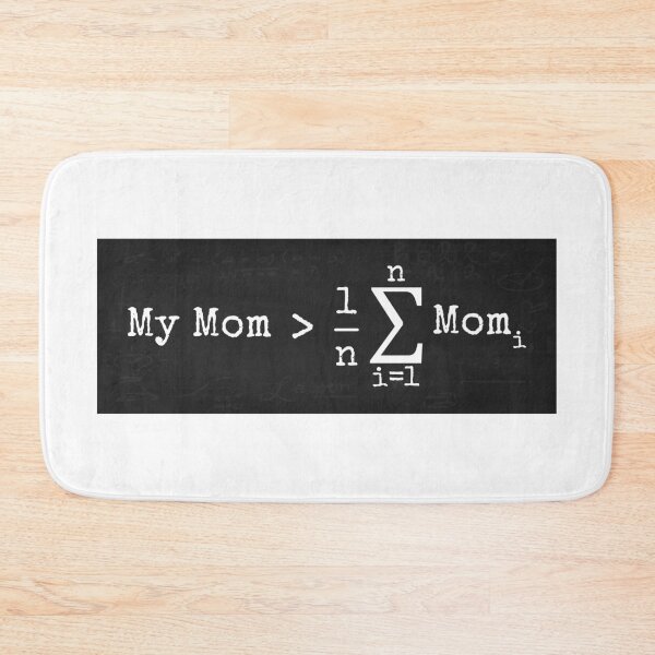 Item preview, Mom is Better Than Average Science Themed Funny Gift designed and sold by ScienceCorner.