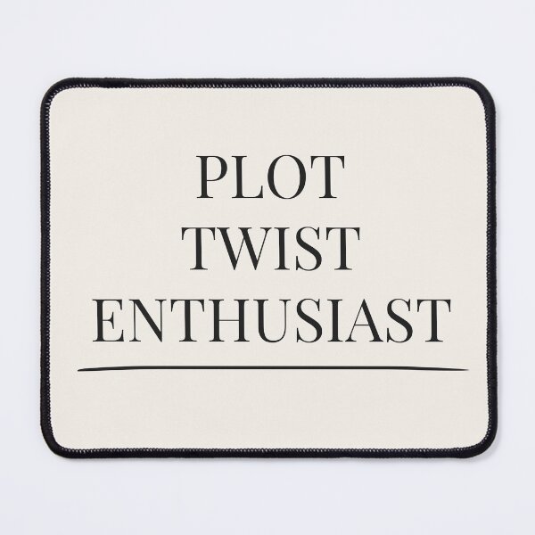 Item preview, Plot Twist Enthusiast - Booktok x Romance Reader Aesthetic designed and sold by Inkbound Co.
