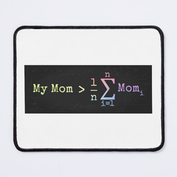 Item preview, Mom is Better Than Average Science Themed Funny Gift designed and sold by ScienceCorner.