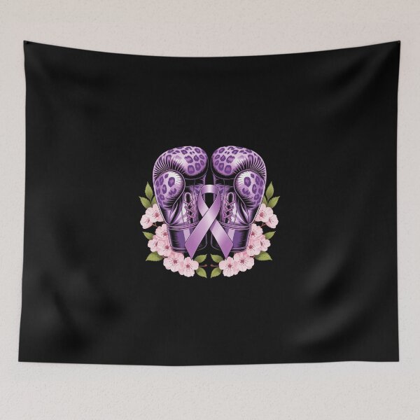 Item preview, Purple Boxing Gloves with Floral designed and sold by jkrphoto.