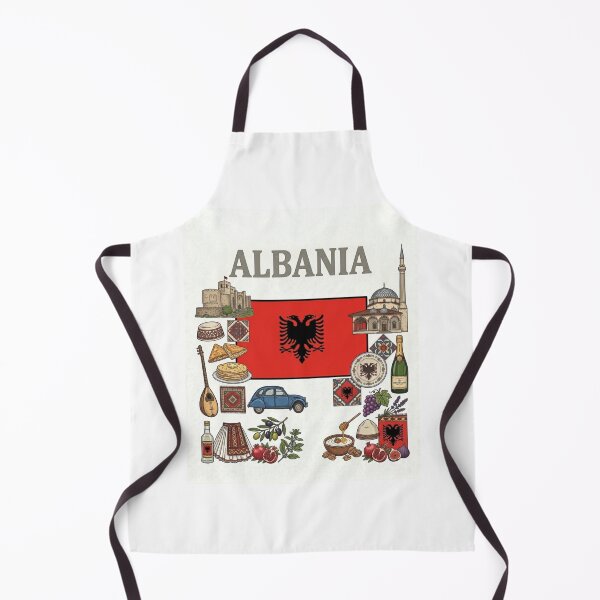 Item preview, Albania Heritage Aesthetic – Traditional Symbols & Culture Patterns designed and sold by iccdesignsshop.