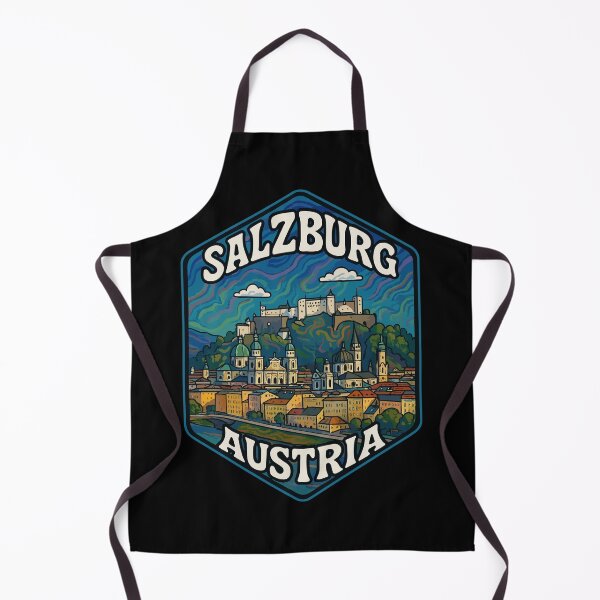 Item preview, Salzburg Austria Trippy Art designed and sold by TomFrontierArt.