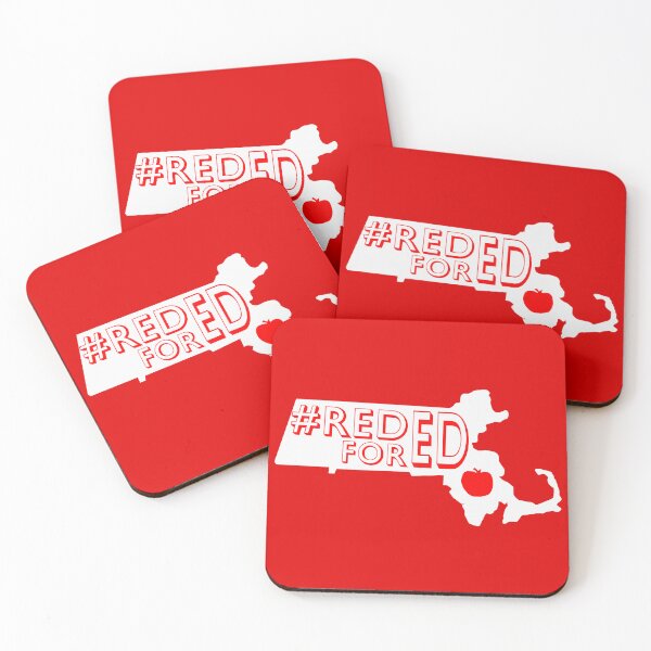 Item preview, Massachusetts #REDforED designed and sold by ejones2712.