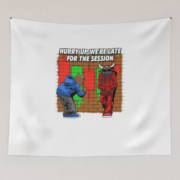 Item preview, Hurry Up We're Late For The Session - Funny Forex Trader Design designed and sold by Riskt8ker Shop.