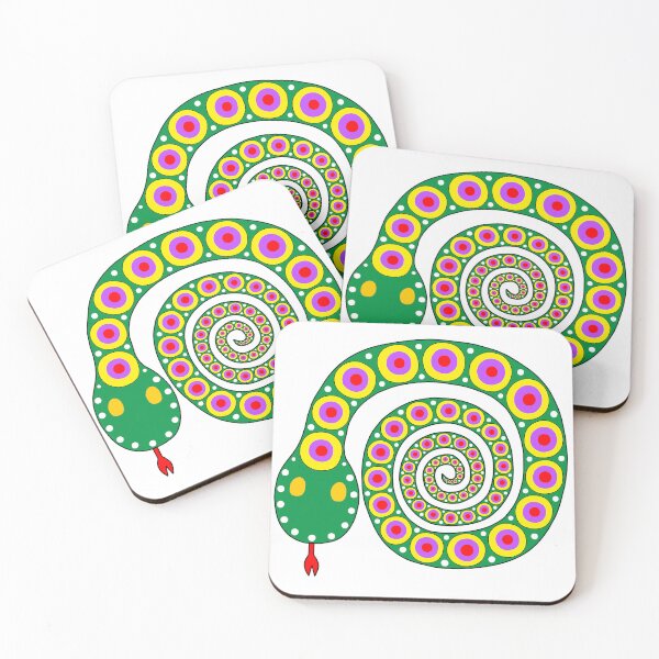 Item preview, Spiral Snake, Mesmerizing and Hypnotic designed and sold by Really Bad Art.