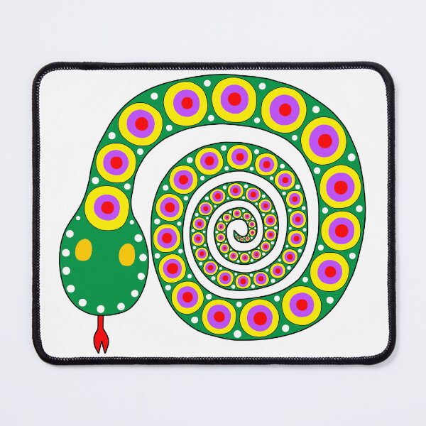 Item preview, Spiral Snake, Mesmerizing and Hypnotic designed and sold by Really Bad Art.