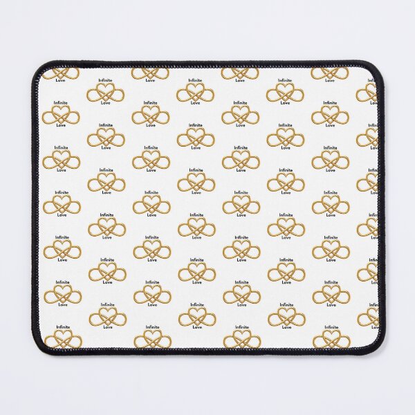 Item preview, Golden Infinite Love Heart Couple Design designed and sold by Plain Sight Prints-shop2050.