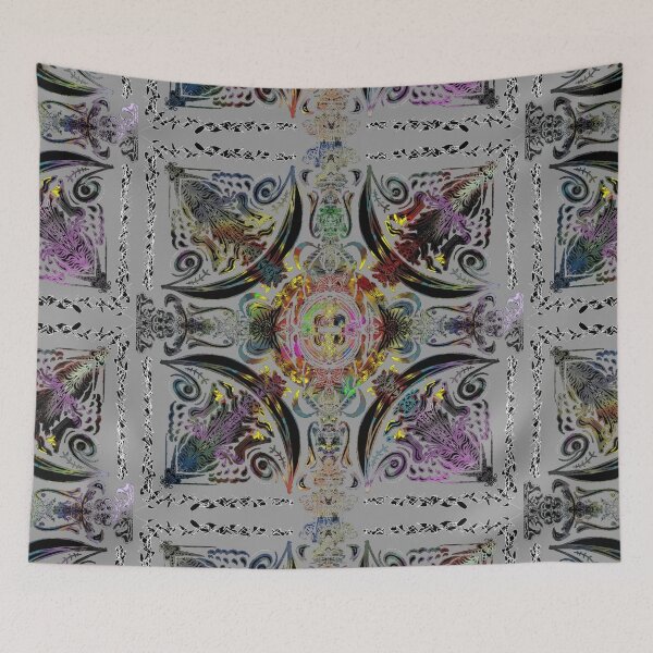 Item preview, Rainbow behind light grey designed and sold by Reatoriadesigns.