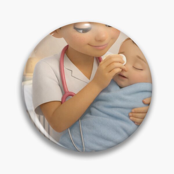 Item preview, NURSE TAKING CARE OF A NEWBORN designed and sold by meldque.