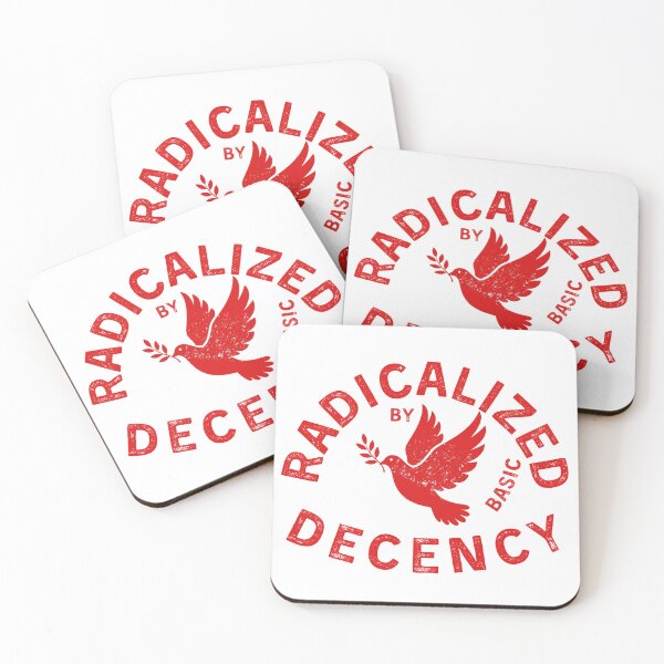 Item preview, Radicalized By Basic Decency Peace Activist Dove Design designed and sold by tarzbol.