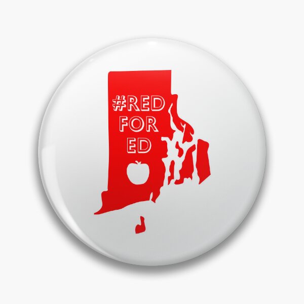 Artikelvorschau, Rhode Island #REDforED entworfen und verkauft von ejones2712.