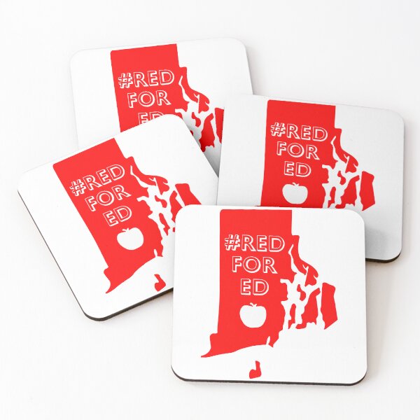 Item preview, Rhode Island #REDforED designed and sold by ejones2712.