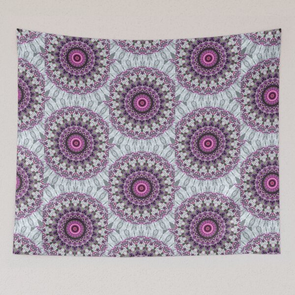 Item preview, Purple floral Mandala  designed and sold by sonamkumari333.