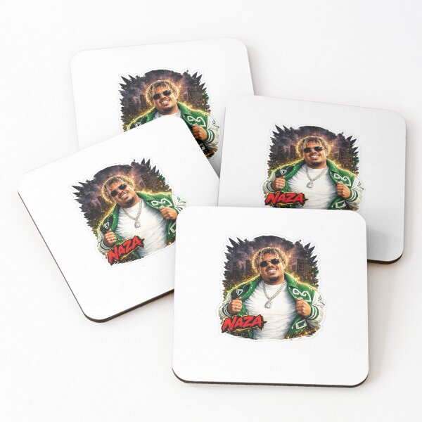 Item preview, Naza Sticker - French Rap Urban Style Illustration designed and sold by StickerPrénom.