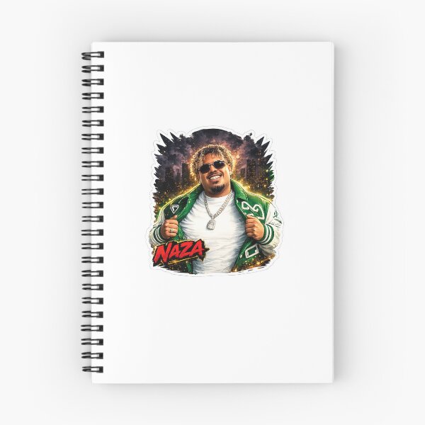 Item preview, Naza Sticker - French Rap Urban Style Illustration designed and sold by StickerPrénom.