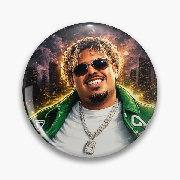 Item preview, Naza Sticker - French Rap Urban Style Illustration designed and sold by StickerPrénom.