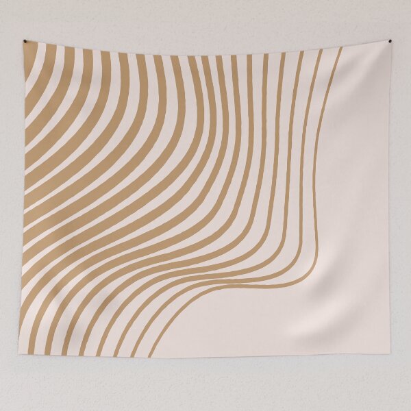 Item preview, Sand Whisper – Soft Neutral Abstract Line Pattern, Minimal Organic Aesthetic designed and sold by Helmina Groper.