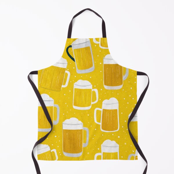 Item preview, Beer Mug Pattern Frothy Ale Drinker Design designed and sold by NicolasGlowArt.