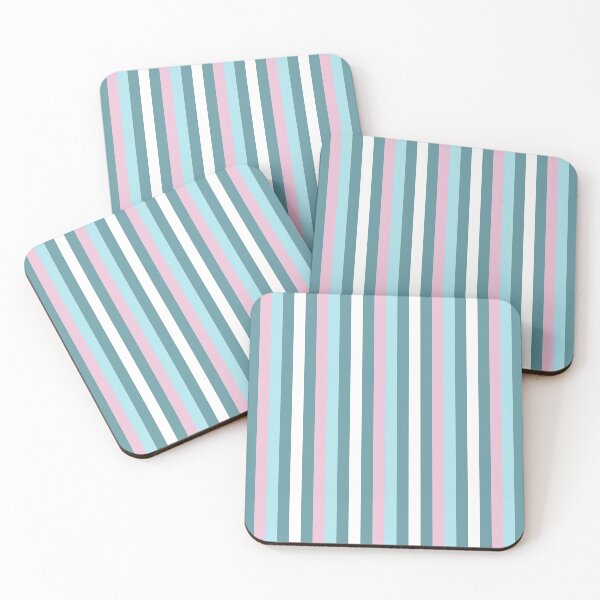Item preview, Colorful vertical lines designed and sold by Mint + Midnight.