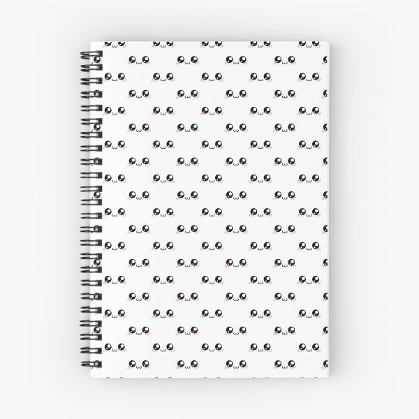 Item preview, Cute kawaii blushing wide owo face pattern designed and sold by BlushyPrint.