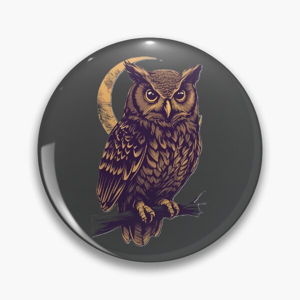 Item preview, Owl designed and sold by BigSmileWorks.
