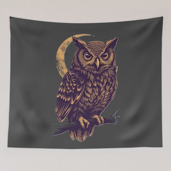Item preview, Owl designed and sold by BigSmileWorks.