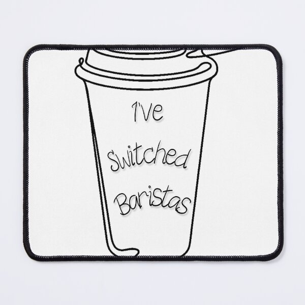 Item preview, Lady Gaga "I've switched Baristas" funny sticker designed and sold by TaylorDelGaga.