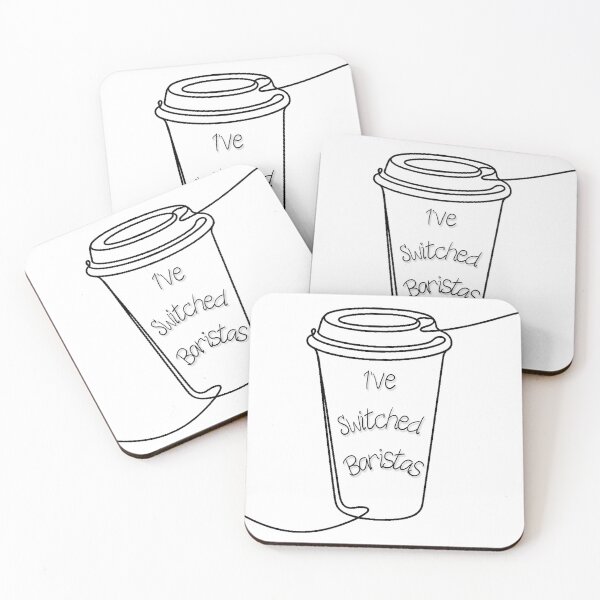 Item preview, Lady Gaga "I've switched Baristas" funny sticker designed and sold by TaylorDelGaga.