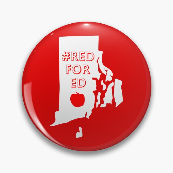 Item preview, Rhode Island #REDforED designed and sold by ejones2712.