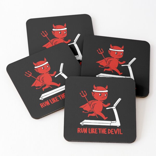 Item preview, Run Like The Devil designed and sold by byebyesally.
