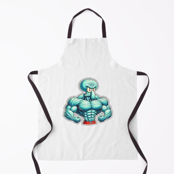 Item preview, Muscular Squidward designed and sold by Dackoo.