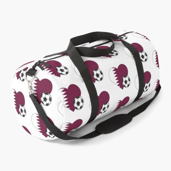 Item preview, Qatar Soccer Heart Design designed and sold by FinalScoreClub.