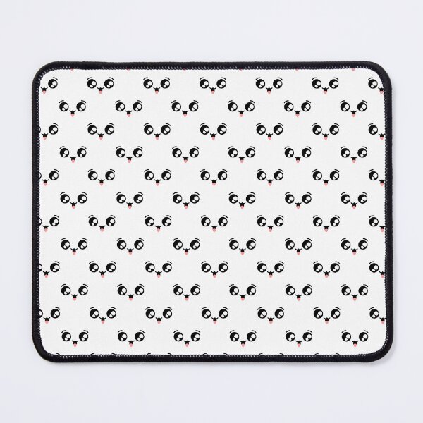 Item preview, Cute kawaii smiling joyful face pattern designed and sold by BlushyPrint.