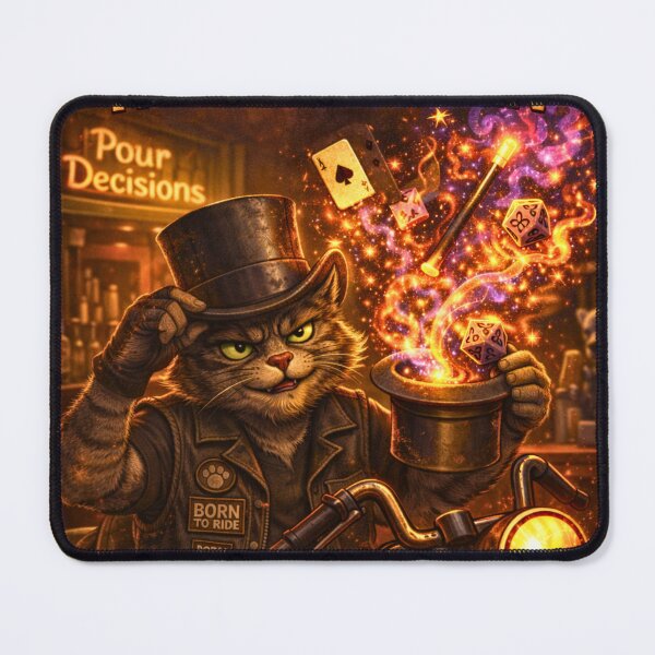 Item preview, The Magic Man — Pour Decisions Top Khat Art designed and sold by A Sinister Sly.