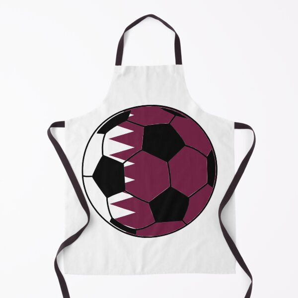 Item preview, Qatar Flag Soccer Ball designed and sold by FinalScoreClub.