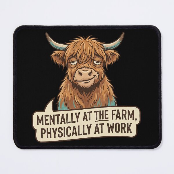 Item preview, Highland Cow Funny Sarcastic Farm Life Work Humor Cute Design designed and sold by timizar.