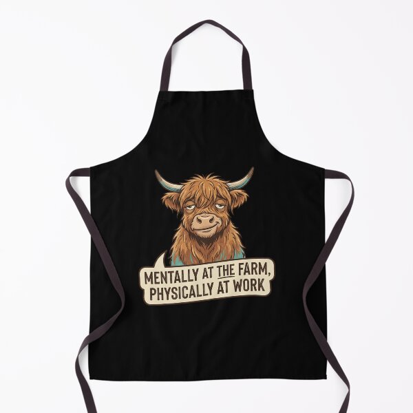 Item preview, Highland Cow Funny Sarcastic Farm Life Work Humor Cute Design designed and sold by timizar.