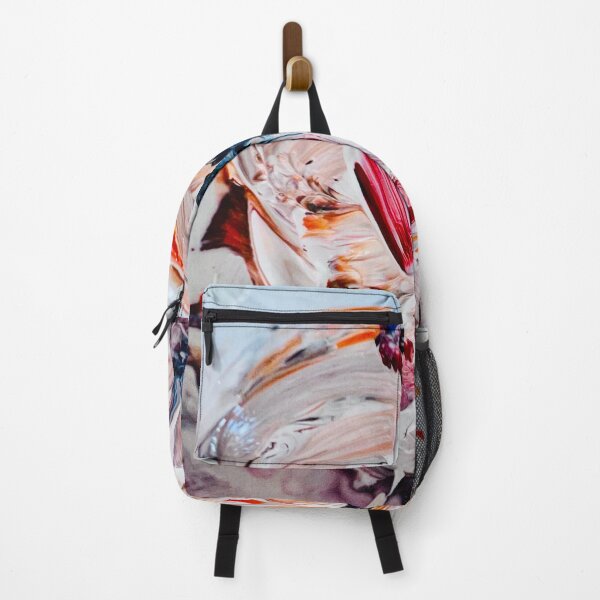 Item preview, Velvet Bloom — Abstract Petal Swirl in Cream & Crimson designed and sold by Kimberly Palmer.