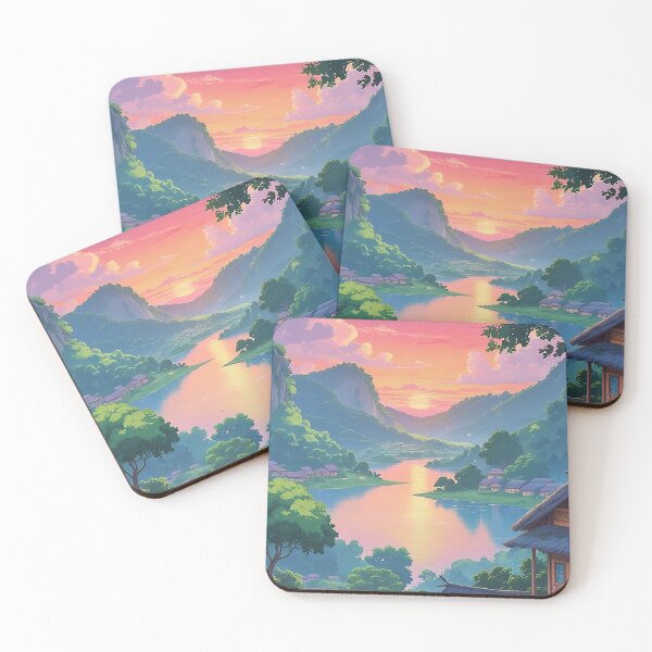 Item preview, Serene Valley of Benin designed and sold by LofiHorizon.
