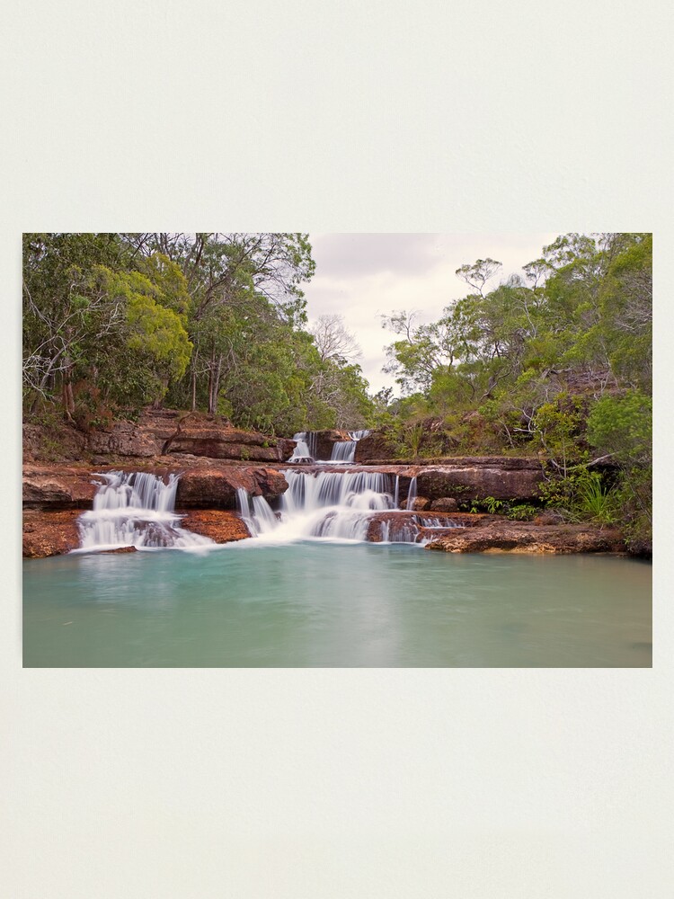 Alternate view of Twin Falls Photographic Print