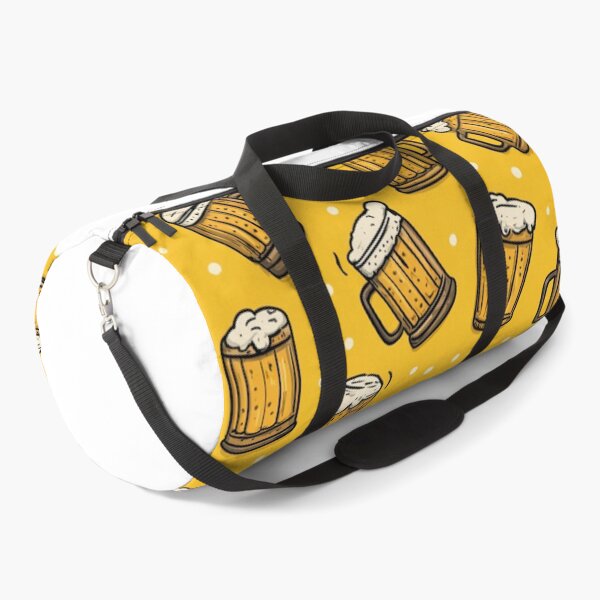 Item preview, Cartoon Beer Mugs Pattern Brew Drinker Design designed and sold by NicolasGlowArt.