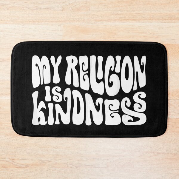 Item preview, My Religion Is Kindness Word Art designed and sold by Unhinged Heather.
