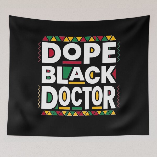 Item preview, Dope Black Doctor African American Proud Afro Melanin  designed and sold by clothesy7.
