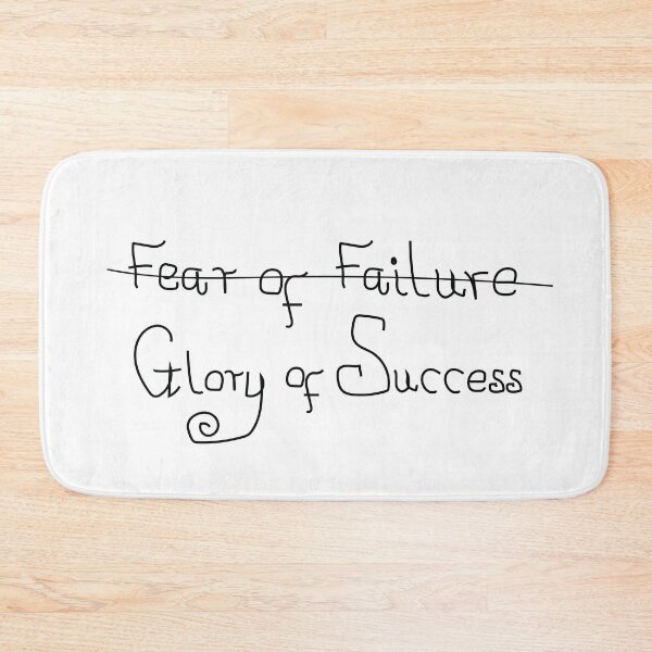 Item preview, Fear of failure, Glory of Success designed and sold by wear_awsome.
