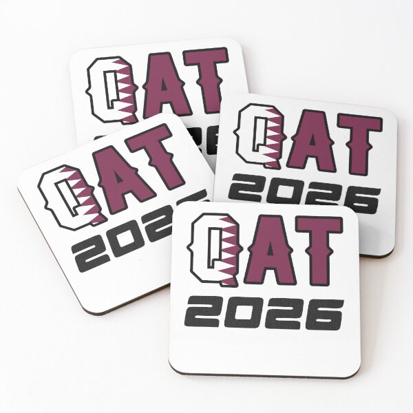 Item preview, Qatar QAT 2026 Design designed and sold by FinalScoreClub.